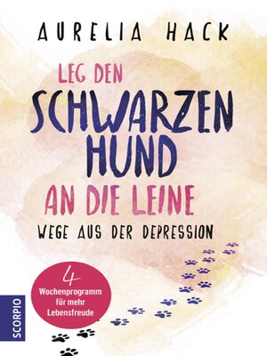 cover image of Leg den schwarzen Hund an die Leine